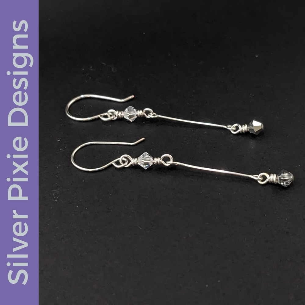 Handcrafted New Year's Minimalist Earrings